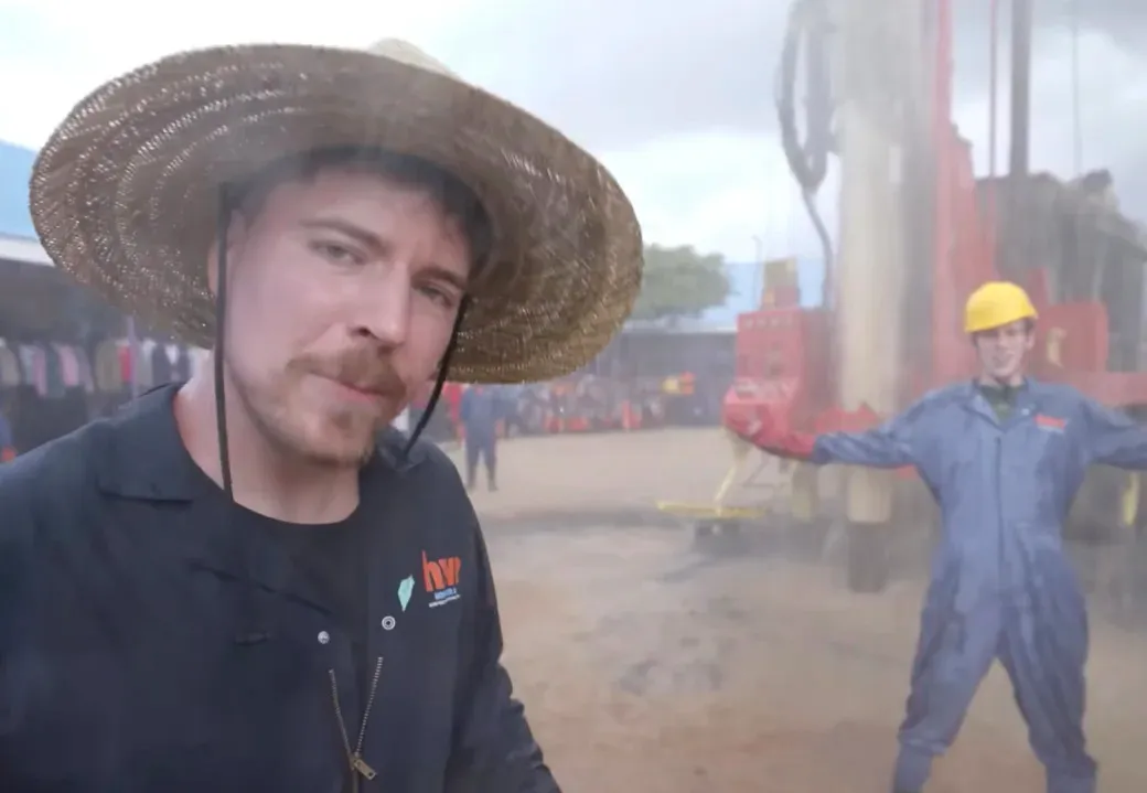 MrBeast em Missão Humanitária: 100 Poços de água que Desafiam Governos Africanos