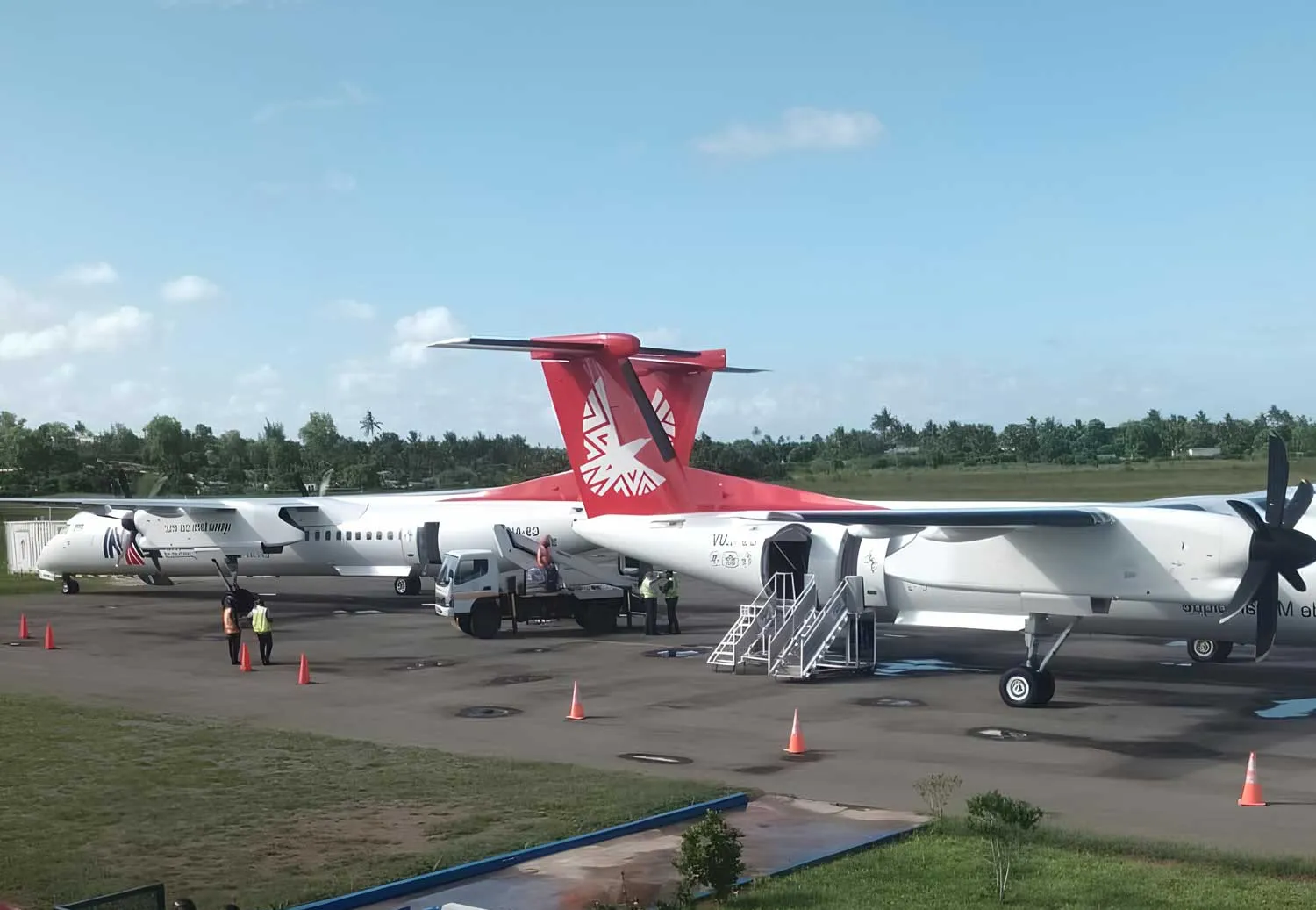 Colisão Leve entre Aeronaves da LAM em Inhambane Obriga a Reprogramação de Voos