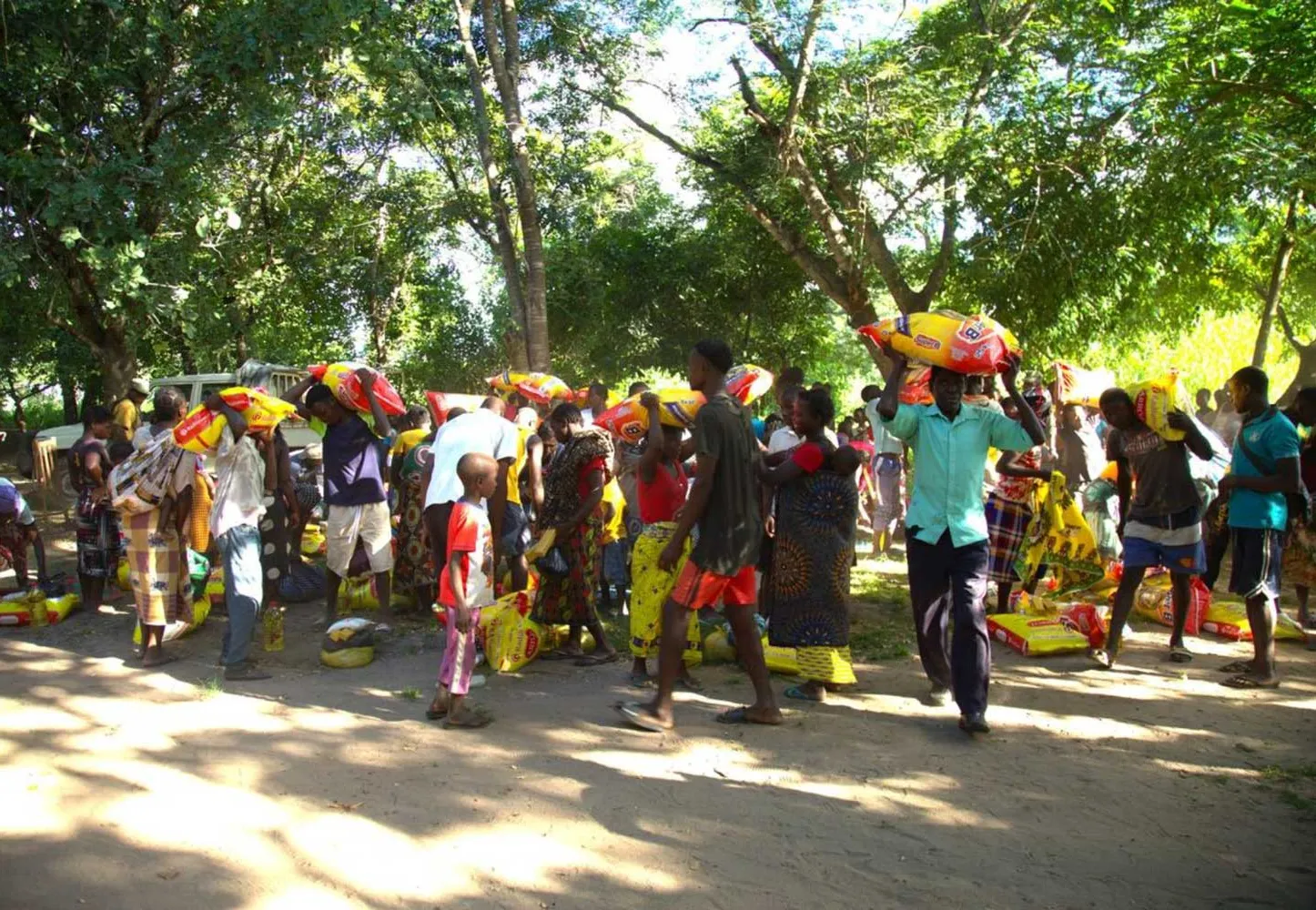 Gorongosa responde à seca com apoio alimentar a 3.500 famílias