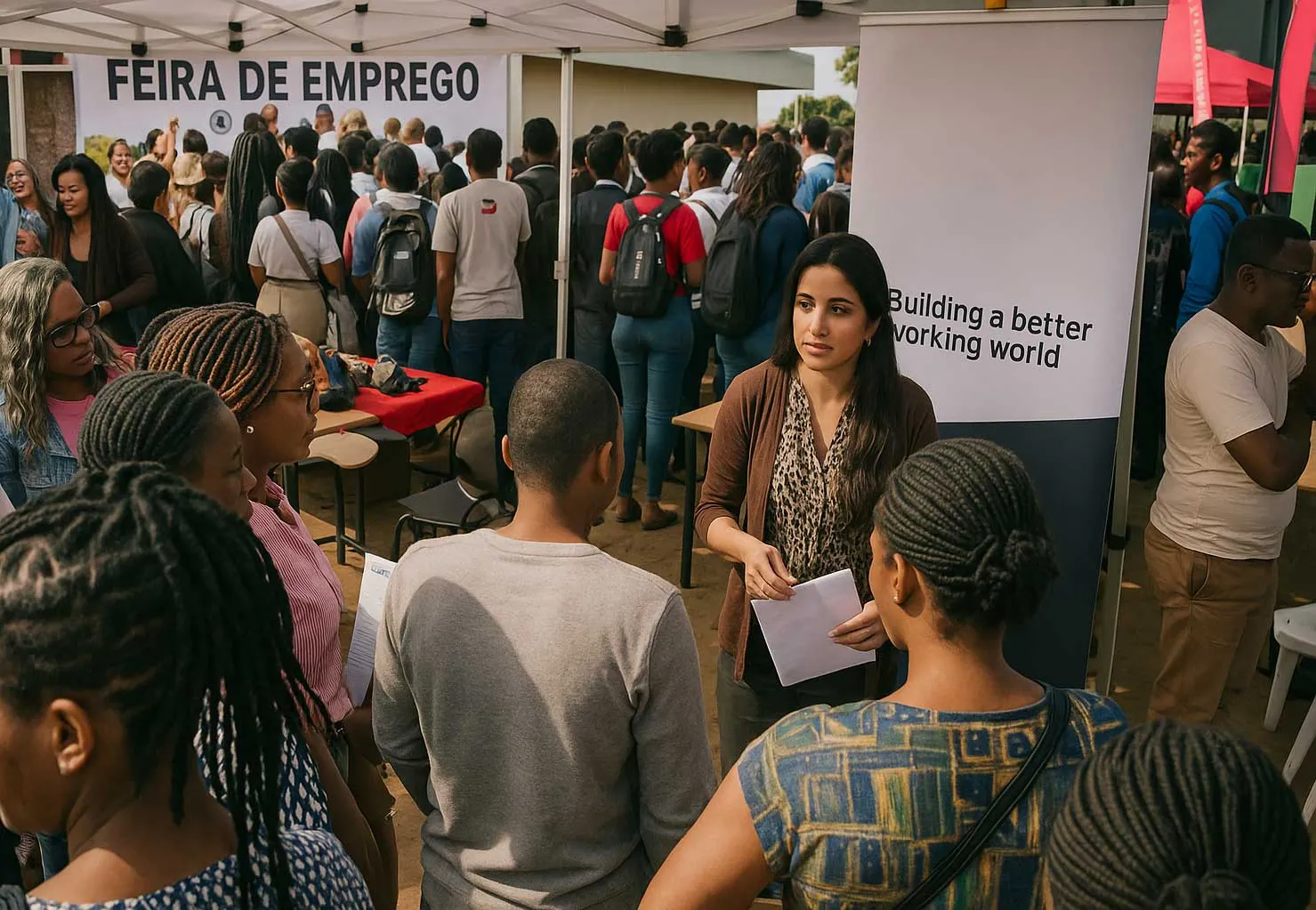 Feira de Emprego 2025 mobiliza empresas e juventude para oportunidades reais