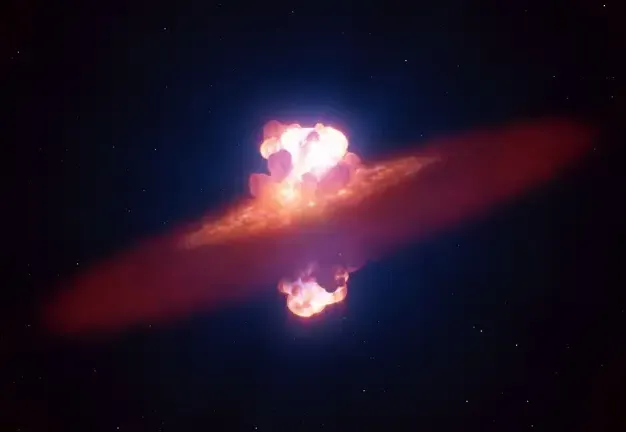 Explosão estelar captada ao vivo revela forma surpreendente de supernova