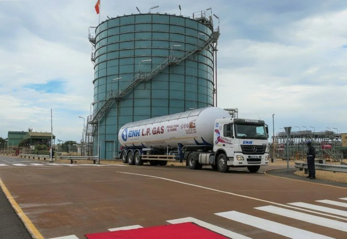 Moçambique entra na era da soberania energética com nova fábrica de gás em Inhassoro