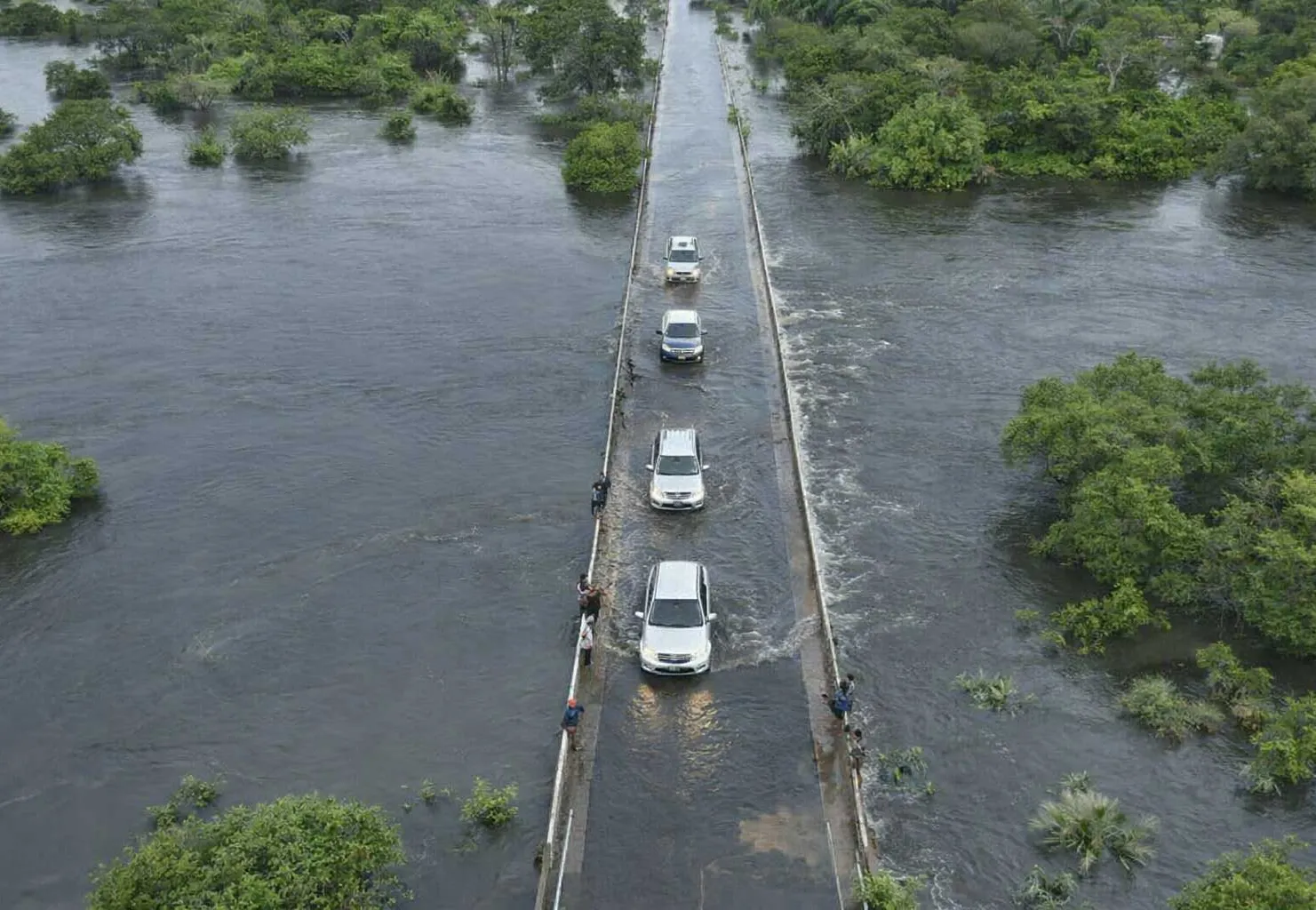 Níveis críticos em rios de Inhambane após fortes chuvas