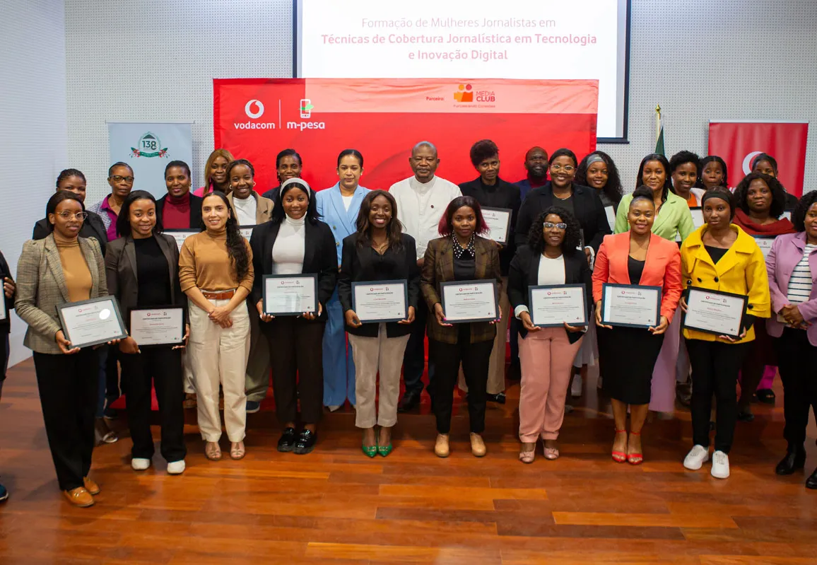Jornalismo na era digital leva Vodacom a formar mulheres jornalistas em Moçambique