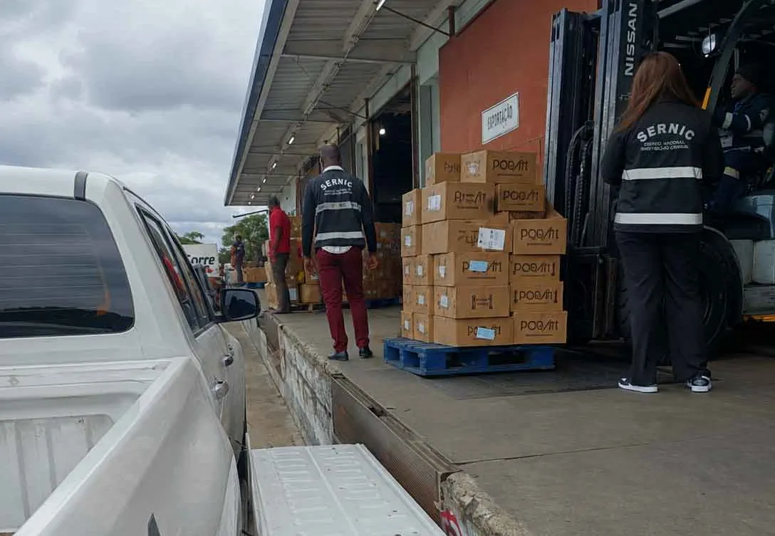SERNIC intercepta 1,4 toneladas de fentanil escondidas em cosméticos no Aeroporto de Maputo