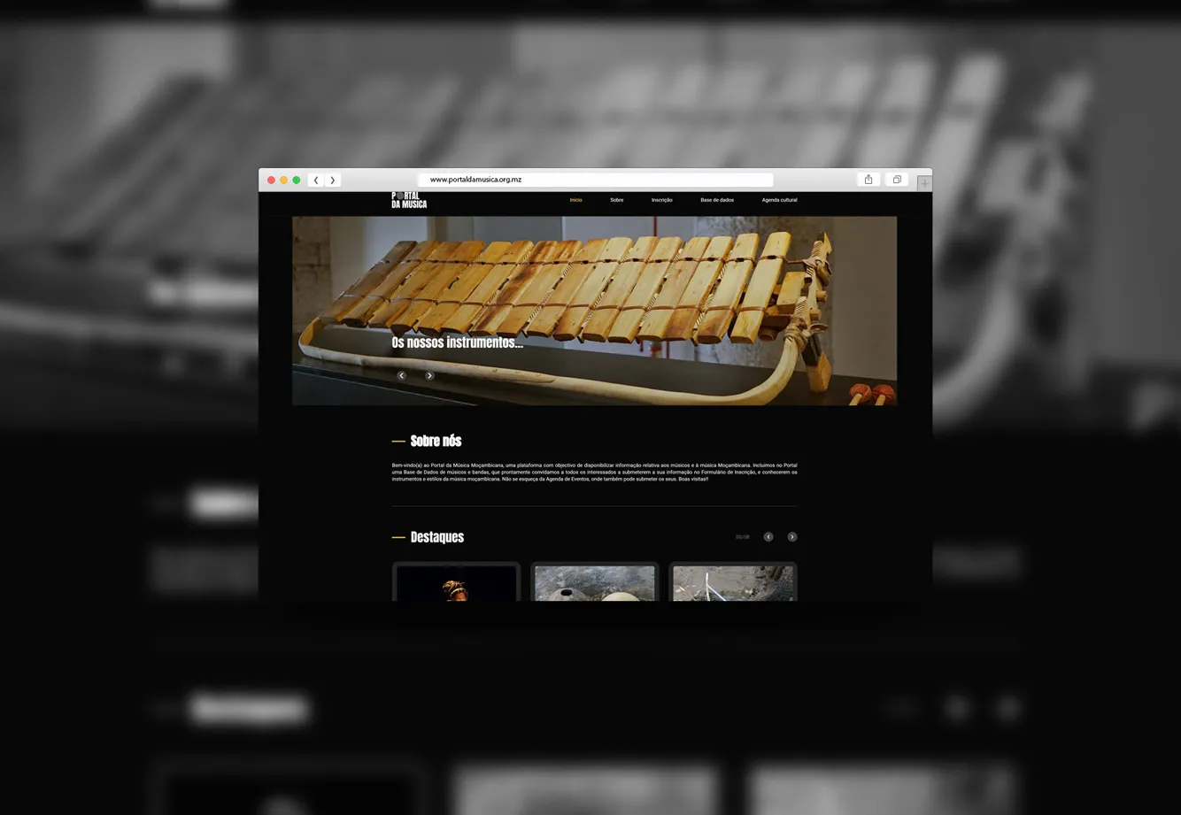 Portal da música