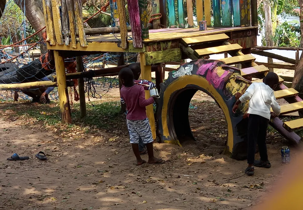 O Parque das Crianças da Ponta do Ouro