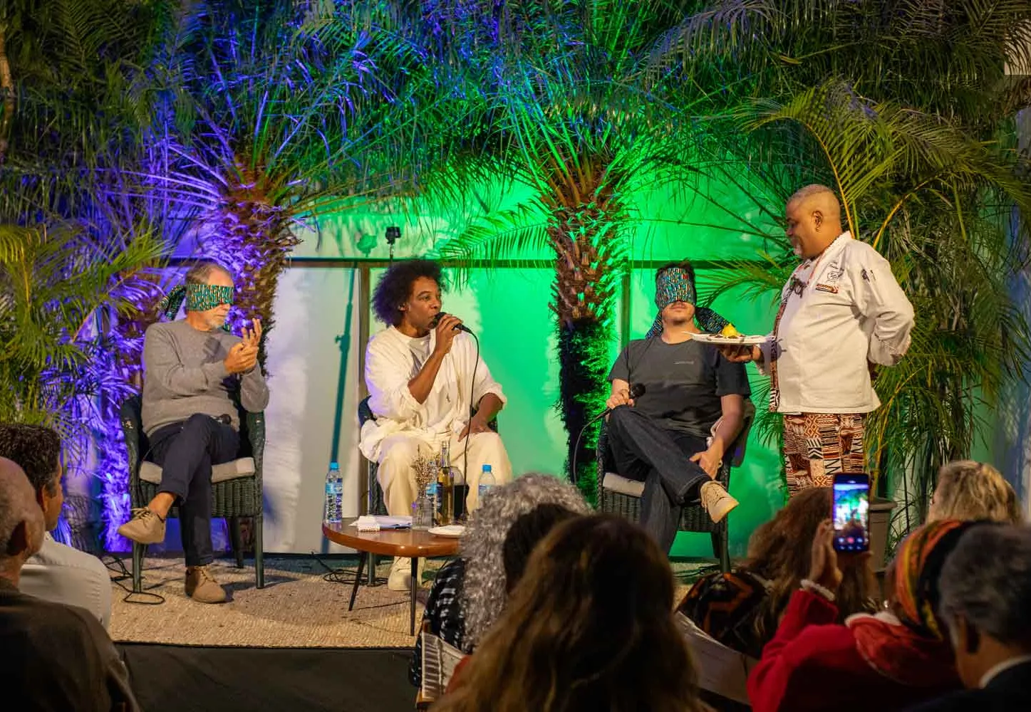 Stewart Sukuma junta Mia Couto e Fábio Porchat