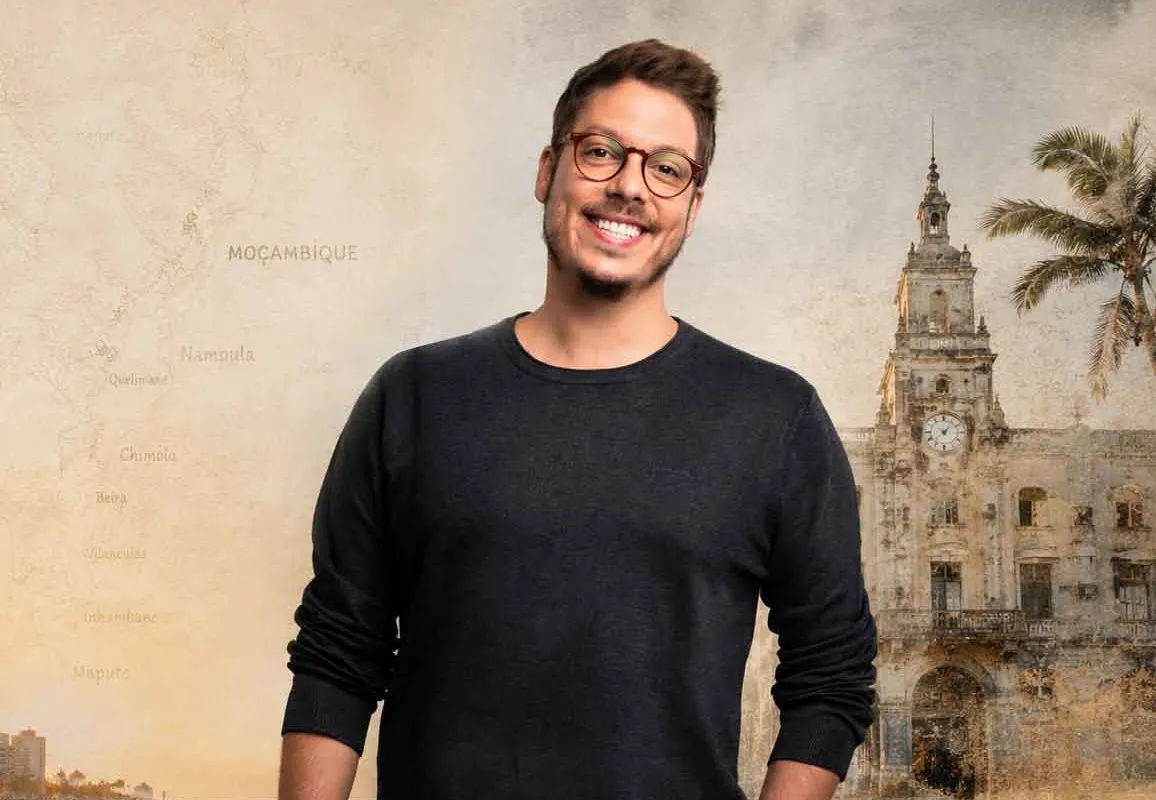 Fábio Porchat em Moçambique