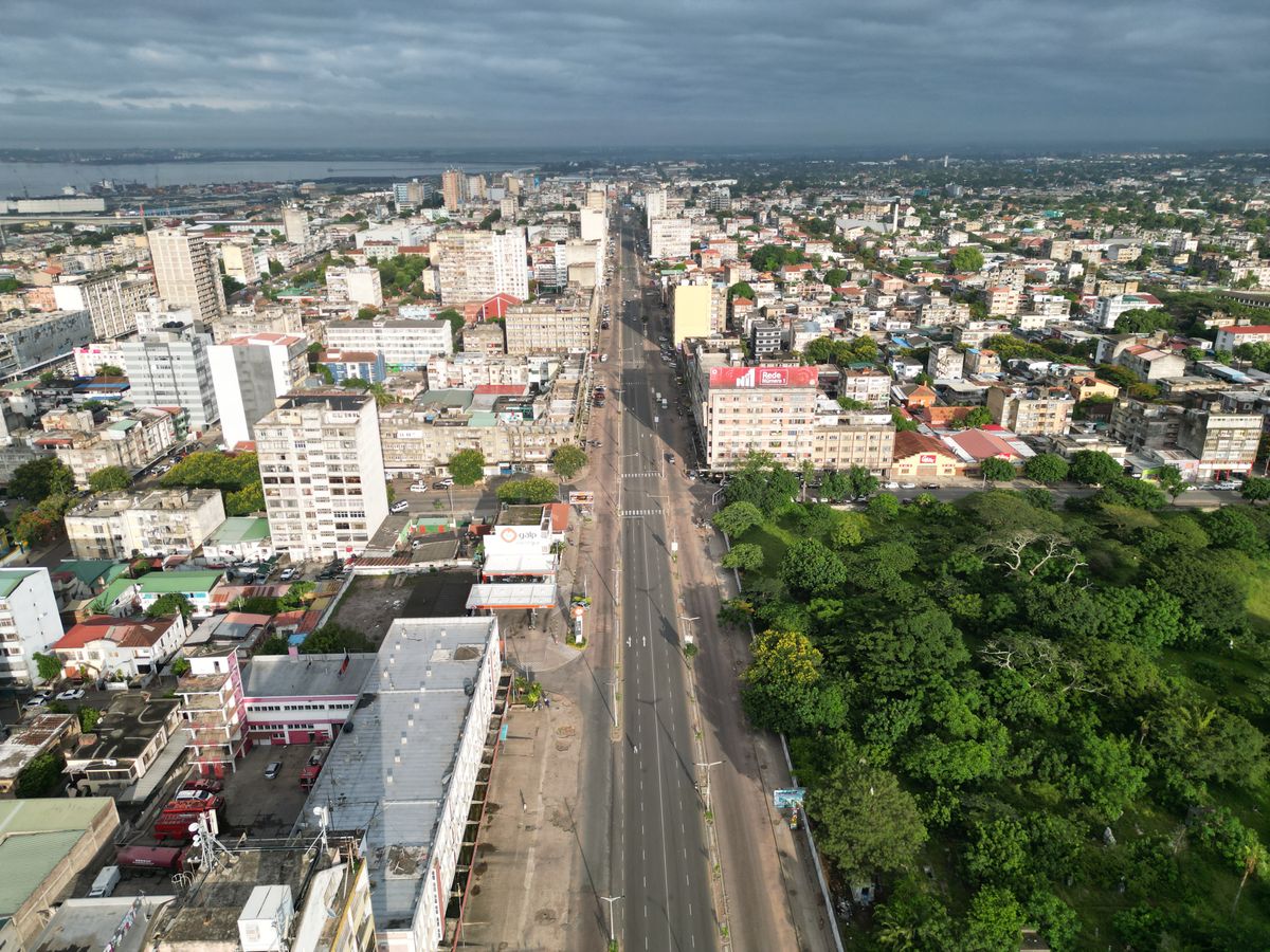 Vista panorâmica de Maputo
