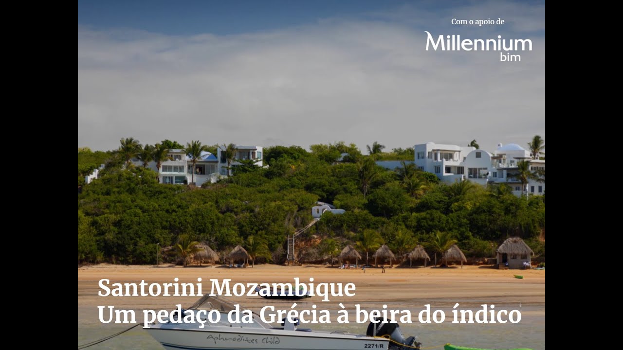 Santorini Mozambique: Luxo Descalço e Charme Grego nas Falésias de Vilanculos