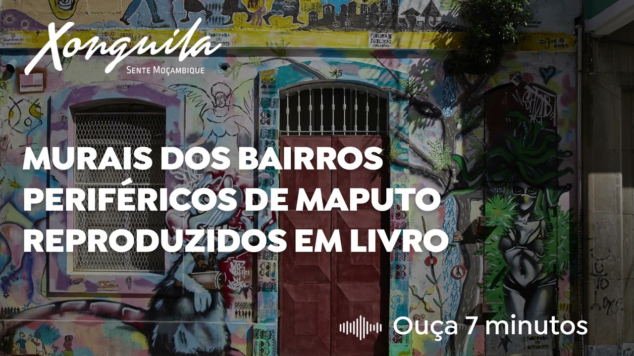 Murais dos bairros periféricos de Maputo reproduzidos em Livro