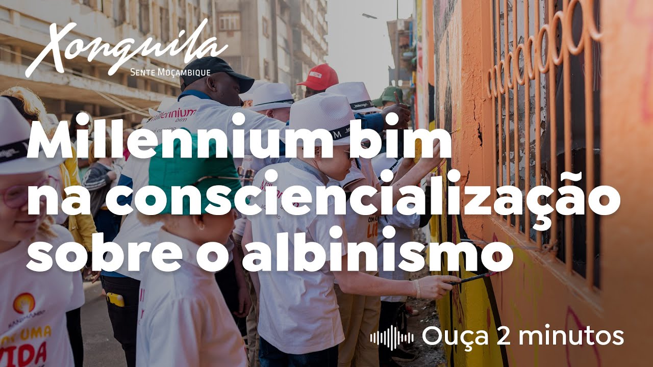 Millennium bim na consciencialização sobre o albinismo